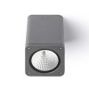 BRITA stropní čtvercové venkovní Stropní, přisazené, venkovní bodové svítidlo, těleso hliník, povrch černá antracit, sklo čiré, LED 1x12W, teplá, 3000K, 700lm 230V, IP54, tř.1, 100x100x140mm náhled 3