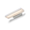 BANA Nástěnné svítidlo, těleso hliník, povrch bílá, difuzor plast opál, LED 6W, teplá 3000K, 385lm/cca 20W žár, 230V, IP20, tř.1, rozměry 35x60x250mm, svítí dolů, nebo +nahoru náhled 2