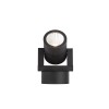 KLANTE  LED 6W IP44 Přisazené, bodové svítidlo, nastavitelný směr svícení, těleso hliník, povrch šedostříbrná, sklo čiré, LED 6W, teplá 3000K, 315lm, vyzař.úh 80°, 230V, IP44, tř.1, rozměry hlavice d=60mm, l=72 náhled 8