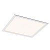 BERI 400X400mm Stropní, vestavné svítidlo, základna hliník, povrch bílá, difuzor plast opál, LED 40W, teplá 3000K, 2918lm, 230V, trafo na kabelu, IP20, rozměry 400x400mm, h=40mm, spodní montáž SDK náhled 1