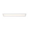 CASADE Stropní, vestavné svítidlo, základna hliník, povrch bílá, difuzor plast opál, LED 22W, teplá 3000K, 1370lm, 230V, trafo na kabelu, IP20, rozměry 600x150mm, h=40mm, spodní montáž SDK náhled 2