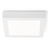 DORMA NIKL Stropní svítidlo, těleso hliník, povrch nikl mat, difuzor plast opál, LED 18W, teplá 3000K, 1620lm/cca 90W žár, 230V, IP20, tř.1, 225x225mm, h=40mm náhled 6