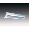 MISTRAL obdélníkový Závěsné svítidlo, těleso hliníkový profil, povrch elox šedostříbrná, difuzor plast prismatický, 2x28W, G5/T5, 230V, IP20, 1270x200x50mm, lankový závěs l=800mm lze zkrátit náhled 1