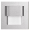 TONGA MINI-GWW Vestavné svítidlo do stěny, těleso hliník, difuzor plast mat, LED 0,4W, teplá, 10V DC, IP20, 60x60mm, mont.otvor=50mm, mont box SAMOSTATNĚ náhled 1