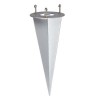 Bodec pro instalaci svítidla do záhonu Bodec pro svítidlo, d=140mm, l=370mm