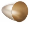 CROTONES REFLEKTOR 28° zlatá Reflektor pro svítidlo, vyzařovací úhel 28°, materiál hliník, povrch zlatá mat, rozměry d=80mm, h=105mm.
