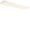 BADALONA Triac C Stropní přisazené svítidlo, těleso hliník, povrch bílá, difuzor plast, LED 45W, 3400lm, neutrální 4000K, stmívatelné Triac C, 230V, IP20, tř.1, rozměry 1195x295x50mm. náhled 1