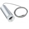 COLOMA 1x10W GU10 Závěsné svítidlo, těleso hliník a ocel, povrch bílá mat, stínítko sklo opál, pro žárovku 1x10W, GU10, 230V, IP20, tř.1,  rozměry d=70mm, h=200mm, vč závěs kabelu h=2500mm, lze zkrátit. náhled 2