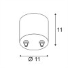 MUNGUNZUL TRANSFORMATOR Transformator pro svítidlo, těleso kov chrom, 105VA, rozměry d=110mm h=90mm náhled 5