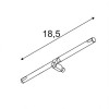 MUNGUNZUL 1x35W GX5,3 12V Závěsné lankové svítidlo, těleso nerezová ocel, povrch černá, pro žárovku 1x35W nebo LED 1x5W, GX5,3, teplá 2700K, 300lm, 12V, rozměry 31x30x182mm náhled 4