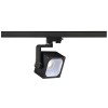 SAPRA 4000K 60° Bodové svítidlo, nastavitelný směr svícení 350°/170°, těleso hliník, povrch černá, LED 28,5W, neutrální 4000K, vyzařovací úhel 60°, 230V, 210x150mm, vč. adapt do 3F lišty NORDIC, EUTRAC náhled 1