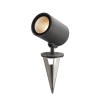 DENATUR LED 3000K 1050LM TRIAC C, L Přisazené, venkovní bodové svítidlo, nastav směr svícení, těleso hliník antracitová, sklo čiré, LED, teplá 3000K, 1050lm, stmívatelné TRIAC C, L, 230V, IP55, 100x150x162mm, přívod kabel 3000mm náhled 3