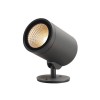 DENATUR LED 3000K 1050LM TRIAC C, L Přisazené, venkovní bodové svítidlo, nastav směr svícení, těleso hliník antracitová, sklo čiré, LED, teplá 3000K, 1050lm, stmívatelné TRIAC C, L, 230V, IP55, 100x150x162mm, přívod kabel 3000mm náhled 1