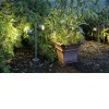 PLAYGROUD 360 SL Sloupkové, bodové, svítidlo, nastavitelný směr svícení, těleso hliník, povrch černá antracit, sklo čiré, pro LED 2x9W, GX53, 230V, IP44, hlavice d=100mm, v=720mm náhled 4