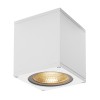LEUCH 3000K 2000LM IP44 100-277V Stropní venkovní svítidlo, těleso hliník, povrch černá antracit, krycí sklo čiré, LED 1x21W, teplá 3000K, 2000lm, 100-277V, IP44, rozměry 150x130x130mm, svítí dolů náhled 2