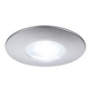 FLAT Vestavné svítidlo, těleso hliník, povrch šedostřbrná difuzor plast, LED 1W, teplá 3000K, 90lm/cca 4W žár, Ra80, úhel 45°, 350mA, IP20, d=30mm, h=28mm náhled 1