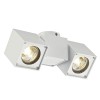 ALTRA DICE SPOT2 Stropní bodové svítidlo, nastavitelný směr svícení materiál hliník, povrch kombinace šedostříbrná-černá, pro žárovku 2x50W, GU10 ES50, 230V, IP20, 225x100x70mm náhled 3