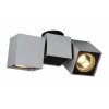 ALTRA DICE SPOT2 Stropní bodové svítidlo, nastavitelný směr svícení materiál hliník, povrch bílá, pro žárovku 2x50W, GU10 ES50, 230V, IP20, 225x100x70mm náhled 3