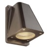 WALLYX Nástěnné bodové svítidlo, těleso hliník, povrch černá antracit, sklo čiré, pro žárovku 1x50W, GU10 ES50, 230V, IP44, 153x117x100mm náhled 6