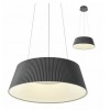 CERRIK S Závěsné svítidlo, těleso kov, povrch hnědá mat, difuzor plast opál, LED 36W, 2752lm, neutrální 4000K, 230V, Ra85, IP20, tř.1, rozměry d=455mm, h=150mm, vč. závěs lanka h=1100mm, lze zkráti náhled 3