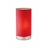 DAKRYM 1x28W, E14 Stolní lampa, těleso kov, povrch nikl, stínítko textil šedá, pro žárovku 1x28W, E14, 230V, IP20, tř.2, rozměry d=120mm, h=200mm. náhled 3