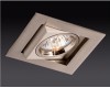 BIBI 1x50W GU10 Vestavné stropní bodové svítidlo, těleso zinek, povrch bílá mat, nastavitelný směr svícení, pro žárovku 1x50W, GU10, IP20, tř.3, rozměry 90x90x70mm náhled 3