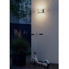 DERGI WL RC 12W IP54 Nástěnné venkovní svítidlo, těleso hliník, povrch tm. šedá, difuzor plast opál, LED 12W, 1320lm, teplá 3000K, 230V, IP54, tř.2, rozměry 220x108,5x82mm. náhled 3