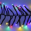 576 LED, 6W color, IP44, 5m VÝPRODEJ Venkovní vánoční řetěz vícebarevný, svítící část 5m, 576 LED, 6W, dálkový ovladač - svítí stále, nebo 8 funkcí, časovač, 230V, IP44, přívod l=3m náhled 5