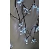 20xLED hvězdy bílá, IP20, 3m VÝPRODEJ Vánoční řetěz 20x LED, hvězdy, denní, délka svítící části 3m, rozteč LED 15cm, svítí stále, napájení adaptér 230V, IP20, zelený kabel, přívod 3m náhled 3