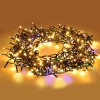 Chain LED 120x RGB+ 120x WW smart Tuya, 12m VÝPRODEJ Venkovní vánoční řetěz, 120 LED RGB +120 LED  teplá 6W,  fce svítí, nebo mění barvy, ovl smart telefon Tuya, WiFi, 230V, IP44, napájecí adapter IP20, svítící část l=12m, přívod 5m náhled 3