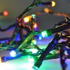 Chain LED 120x RGB+ 120x WW smart Tuya, 12m VÝPRODEJ Venkovní vánoční řetěz, 120 LED RGB +120 LED  teplá 6W,  fce svítí, nebo mění barvy, ovl smart telefon Tuya, WiFi, 230V, IP44, napájecí adapter IP20, svítící část l=12m, přívod 5m náhled 7