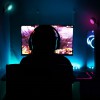 KLER CCT RGB Náladová lampička, těleso kov, povrch černá, dif plast opál, LED 120lm, dálk ovl. (součástí) CCT nast teplota teplá 3000K a denní 500K, stmív, RGB, baterie 3,7V, rozměry 73x38mm, napájení USB-C náhled 7