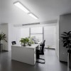 TAHLE LED 40W UGR<19 Stropní, nebo podhledové svítidlo, těleso hliník, povrch bílá, difuzor plast opál, LED panel 40W, 4800lm, neutrální 4000K, UGR<19, Ra80, 230V, IP20, 1195x295x38mm. náhled 3