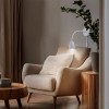 MOLY WL 4W Nástěnné svítidlo, těleso plast bílá, flexi rameno, LED 4W, 280lm, teplá 3000K, stmívání 3 stupňové, 230V, IP20, rozměry základna 120x300x75mm, vypínač na kabelu. náhled 4