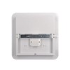 REXA 15W, IP54 Stropní venkovní svítidlo, těleso plast bílá, difuzor plast opál, LED 15W, 1150lm, neutrální 4000K, Ra80, 230V, IP54, rozměry 220x220x50mm. náhled 3