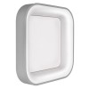 ALPIR SQ, LED 48W, CCT Stropní svítidlo,  kov,  šedá,  LED 48W, 2880lm, pomocí dálk. ovl. stmívatelné, CCT nastavitelná teplota teplá 3000K - denní 6500K, Ra80, 230V, Ra80, IP20, 450x450x100mm náhled 1