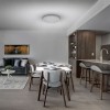HOSE LED 25-36W, CCT Stropní svítidlo, těleso kov, povrhc bílá, difuzor plast opál, LED 25W-36W, 2160lm, CCT nastav. teplota teplá 3000K-denní 6000K, dálk. ovl. stmív, 230V, IP20, rozměry d=300mm, h=70mm. náhled 4
