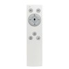 WOODS RO, 40W, CCT VÝPRODEJ Stropní svítidlo, rámeček dřevo světlé, difuzor plast opál, LED 40W, 3300lm, dálkovým ovladačem stmívatelné, CCT nast teplota teplá 3000K, - denní 6400K, Ra80, 230V, IP20, rozměry d=450mm, náhled 5