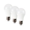 LED žárovka E27 A60 12W 980lm teplá 3000K ECO 3ks - Světelný zdroj LED žárovka, hliník, bílá, difuzor plast opál, LED 10W, E27, A60, 980lm,  teplá 3000K, Ra80, vyzař. úhel. 270°, stř. životn. 20.000h, 230V, d=60mm, l=111mm, cena za ba náhled 2