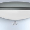 ANTRE LED 1x12W senzor HF Nástěnné venkovní svítidlo, senzor HF, dosah 5m, záběr 160°, doba 5s-60min, kov antracit, dif plast opál, LED 1x12W, 770lm, teplá 3000K, 2-2000lx, 230V, IP44, rozměry 331x95x157mm náhled 2