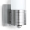 GEMINORUM LED senzor PIR 8,6W Nástěnné venkovní svítidlo, senzor PIR, dosah 12m, záběr 240°, doba 5s-15min, povrch nerez, difuzor sklo opál, LED 8,6W, 700lm, teplá 3000K, 2-2000lx, Ra80, 230V, IP44, tř.1, rozměry 426x102x177mm náhled 3
