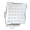 AMINETE LED 1x48W PIR IP54 Nástěnné venkovní svítidlo, plast bílá, PIR senzor, záběr 240°, dosah 12m, čas 5s-15min, soumrak 2-1000lx, LED 1x48W, neutrál 4000K, 4400lm, 230V, IP54, tř.1. tepl -20+50, rozměry 230x178x130mm náhled 1