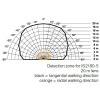 WALLIXE čidlo PIR IP54 VÝPRODEJ PIR - kvalitní nástěnný pohybový senzor, plast stříbrná, záběr 180°/90°, dosah až 20m, čas sepnutí 5s-15min, soumrak 2-2000lx, montážní výška 2m, max.1000W max 6 zářivek, 230V, IP54, 120x7 náhled 5