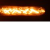 LED žárovka filament 4W Světelný zdroj, základna kov, difuzor sklo jantar, žárovka LED 4W, E27, COB, teplá 2200K, 370lm, Ra80, 230V, rozměry d=30mm, l=185mm náhled 2