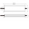 LED zdroj 12V 250W, IP67 Napájecí zdroj pro LED pásky, vstup 230V, výstup 12V, 250W, IP67, rozměry 228x72x32mm, ochrana proti přehřátí, zkratu a přetížení. náhled 9