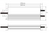 LED zdroj 12V 150W, IP67 Napájecí zdroj pro LED pásky, vstup 230V, výstup 12V, 150W, IP67, rozměry 208x58x32mm, ochrana proti přehřátí, zkratu a přetížení. náhled 10