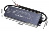LED zdroj 24V 350W Napájecí zdroj pro LED pásky, vstup 230V, výstup 24V, 350W, IP67, rozměry 282×86×23,5mm, ochrana proti přehřátí, zkratu a přetížení. náhled 8
