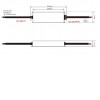 LED zdroj 24V 250W Napájecí zdroj pro LED pásky, vstup 230V, výstup 24V, 250W, IP67, rozměry 			307x36x23mm, ochrana proti přehřátí, zkratu a přetížení náhled 8