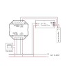 SMART Tuya WiFi stmívač 0-10V, nebo 1-10V RF přijímač, stmívač smart Tuya WiFi, na 0-10V, nebo 1-10V, 20mA, 230V, IP20, plast, bílá, rozměry 52x52x26mm, do KU68 náhled 21
