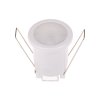 mini PIR pohybové čidlo 360° PIR - Pohybové čidlo podhledové, senzor pohybu pro osvětlení, materiál plast, barva bílá, záběr 120°/360°, dosah max 8m, čas sepnutí 10s-15min, 230V, 400W/800W, IP20, rozměry d=50mm, h=62mm. náhled 2